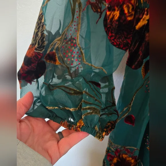 Baltic Born | NWOT Mikla Jade Floral Maxi Dress Size XS - Picture 11 of 13